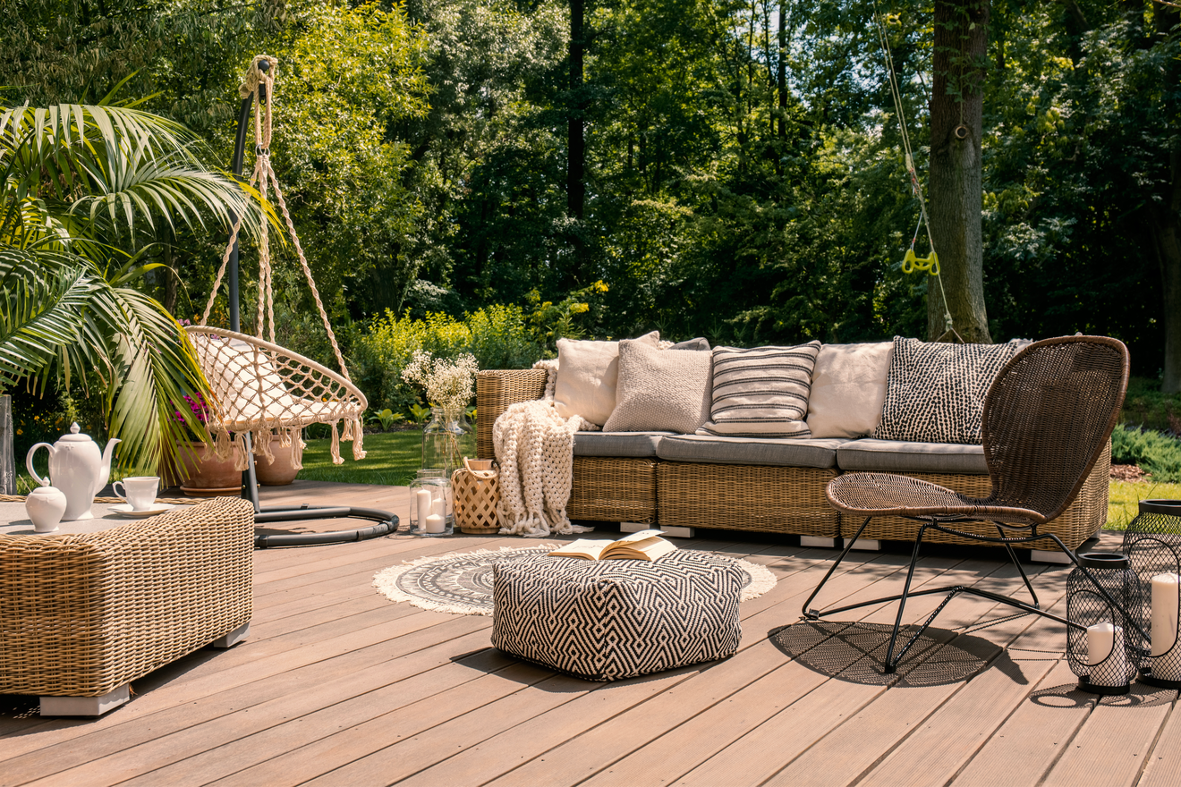 Terrasse Bois Jardin